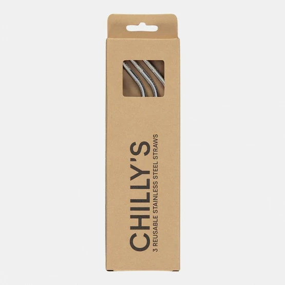 Το φθηνότερο 🔥 Θερμός Chilly's 3 Reusable Stainless Steel Straws ✔️ 3 Το φθηνότερο 🔥 Θερμός Chilly's 3 Reusable Stainless Steel Straws ✔️
