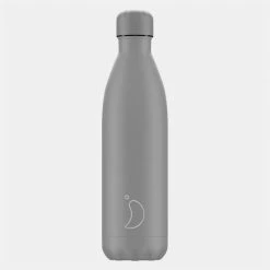 Flash Sale 👍 Chilly's All Matte Μπουκάλι Θερμός 750 Ml GREY 👏