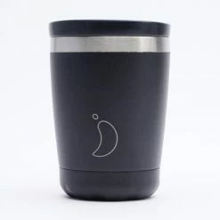 Καλύτερη πώληση ⌛ Chilly's Monochrome Black Ανοξείδωτο Ποτήρι Θερμός 340ml 🎁