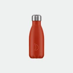 Συμφωνίες 🎁 Chilly's Neon Red Ανοξείδωτο Μπουκάλι Θερμός 260ml RED 🎁