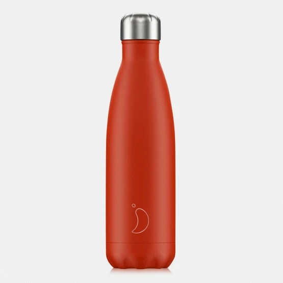 Εξοδος ⭐ Chilly's Bottles Neon Red Μπουκάλι Θερμός 500ml RED ⭐ 3 Εξοδος ⭐ Chilly's Bottles Neon Red Μπουκάλι Θερμός 500ml RED ⭐
