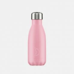 Φτηνός 💯 Chilly's Pastel Pink Μπουκάλι Θερμός 260ml PINK 🥰
