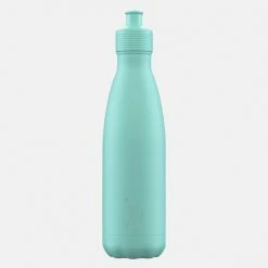 Ολοκαίνουργιο 😉 Chilly's Sports Μπουκάλι Θερμός 500 Ml Pastel Green 🛒