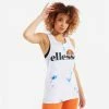 Φτηνός 🌟 Αμάνικα T-shirts Ellesse Abigalle Tie Dye Γυναικεία Αμάνικη Μπλούζα TIE DYE ❤️ -Φτηνός Ellesse Κατάστημα ellesse abigalle tie dye vest mplouza gunaikeio