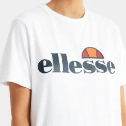 Best Pirce 💯 T-shirts | Μπλούζα κοντό μανίκι Ellesse Albany Γυναικείο T-Shirt White 🥰 -Φτηνός Ellesse Κατάστημα ellesse albany tee 2
