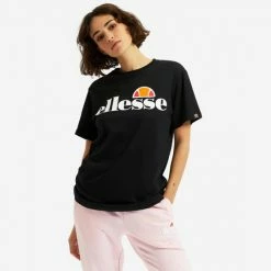 Συμφωνίες ⭐ T-shirts | Μπλούζα κοντό μανίκι Ellesse Albany Γυναικείο T-Shirt BLACK (ANTHRACITE) 🔔
