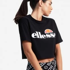 Προϋπολογισμός ⌛ T-shirts | Μπλούζα κοντό μανίκι Ellesse Alberta Tie Dye Cropped Γυναικείο T-shirt BLACK (ANTHRACITE) ❤️ -Φτηνός Ellesse Κατάστημα ellesse alberta cropped tee mplouza gunaikeio 10