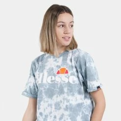 Η καλύτερη συμφωνία ❤️ T-shirts | Μπλούζα κοντό μανίκι Ellesse Alberta Tie Dye Cropped Γυναικείο T-shirt TIE DYE ✨ -Φτηνός Ellesse Κατάστημα ellesse alberta tie dye cropped t shirt mplouza gu 2
