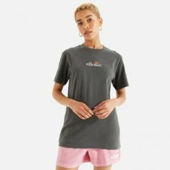 Best Pirce 😉 T-shirts | Μπλούζα κοντό μανίκι Ellesse Annatto Tee Μπλουζα Γυναικειο Black 🌟