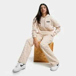 Best Pirce 🌟 Φόρμες Ellesse Argelia Γυναικείο Παντελόνι Φόρμας BEIGE 🤩 -Φτηνός Ellesse Κατάστημα ellesse argelia jog pant panteloni gunaikeio 8