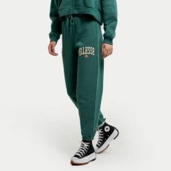 Εξοδος 🌟 Ολόσωμες Φόρμες Ellesse Cammina Γυναικείο Jogger Παντελόνι Φόρμας DARK GREEN 🔥