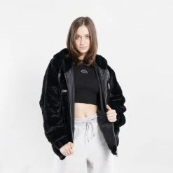 Προϋπολογισμός 👏 Μπουφάν Ellesse Giovanna Γυναικείο Μπουφάν Black 🎁