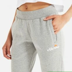 Ολοκαίνουργιο 👍 Φόρμες Ellesse Hallouli Γυναικείο Παντελόνι Φόρμας GREY MARL 👍 -Φτηνός Ellesse Κατάστημα ellesse hallouli jog pants panteloni gunaikeio 2