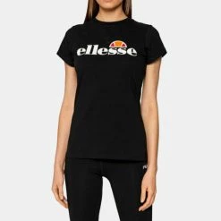 Φτηνός Ellesse Κατάστημα 32 Flash Sale ✔️ T-shirts | Μπλούζα κοντό μανίκι Ellesse Hayes Tee Γυναικείο T-Shirt BLACK 🥰