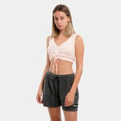 Best Pirce 👏 Μπουστάκια | Αθλητικά Σουτιέν Ellesse Organico Bra Top Γυναικείο Αθλητικό Μπουστάκι LIGHT PINK 🥰