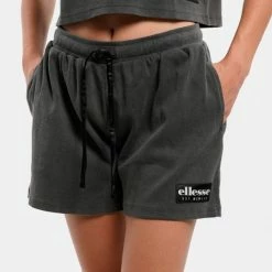 Εκπτωση 😉 Σορτς | Βερμούδες Ellesse Seta Γυνακείο Σορτς BLACK 🎉 -Φτηνός Ellesse Κατάστημα ellesse seta short sorts gunaikeio 3