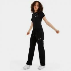 Νέος 🎉 T-shirts | Μπλούζα κοντό μανίκι Ellesse Vikins Γυναικείο Crop Top Black 🛒 -Φτηνός Ellesse Κατάστημα ellesse vikins crop t shirt mplouza gunaikeio 7